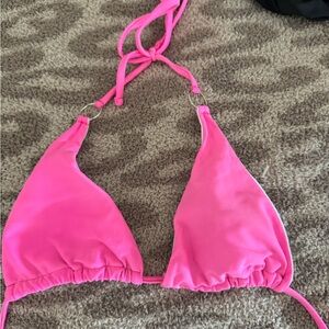 Vibrant Pink Bikini Top
